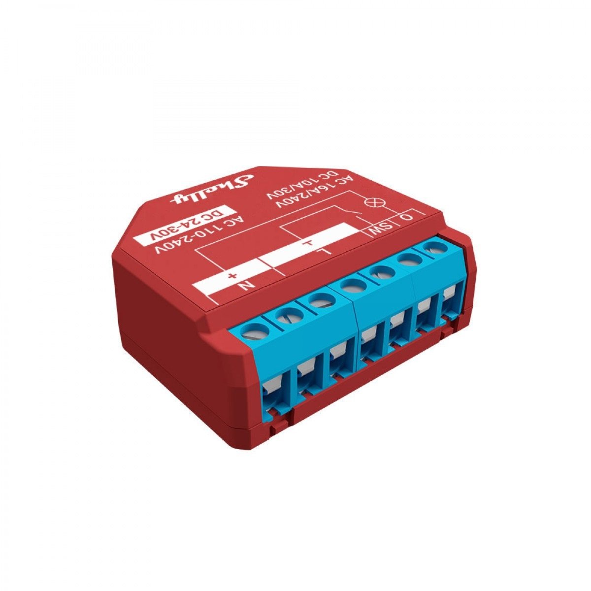 EAN 3800235265017 - Shelly Plus 1PM Interruptor inteligente 1P Rojo imagen 1