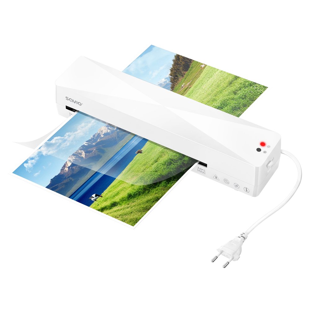 Savio Lr-01/W Laminador Plastificadora En Frío/Caliente 320 Mm/Min Blanco