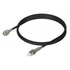 Panorama Antennas 6m, Male-Male Cable Coaxial Rg174 Negro