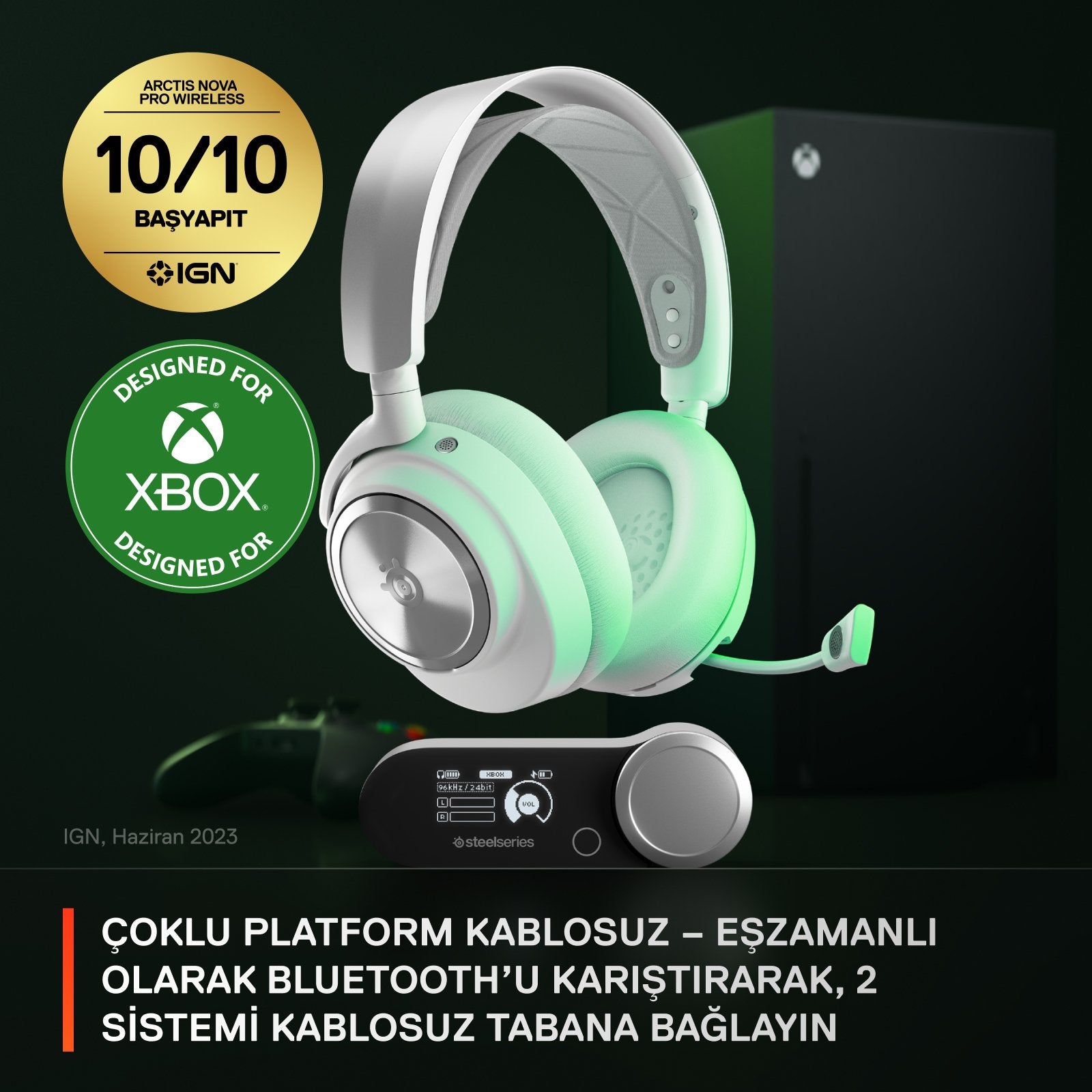 EAN 5707119058056 - Steelseries 61525 auricular y casco Auriculares Alámbrico Diadema Juego USB Tipo C Blanco imagen 7