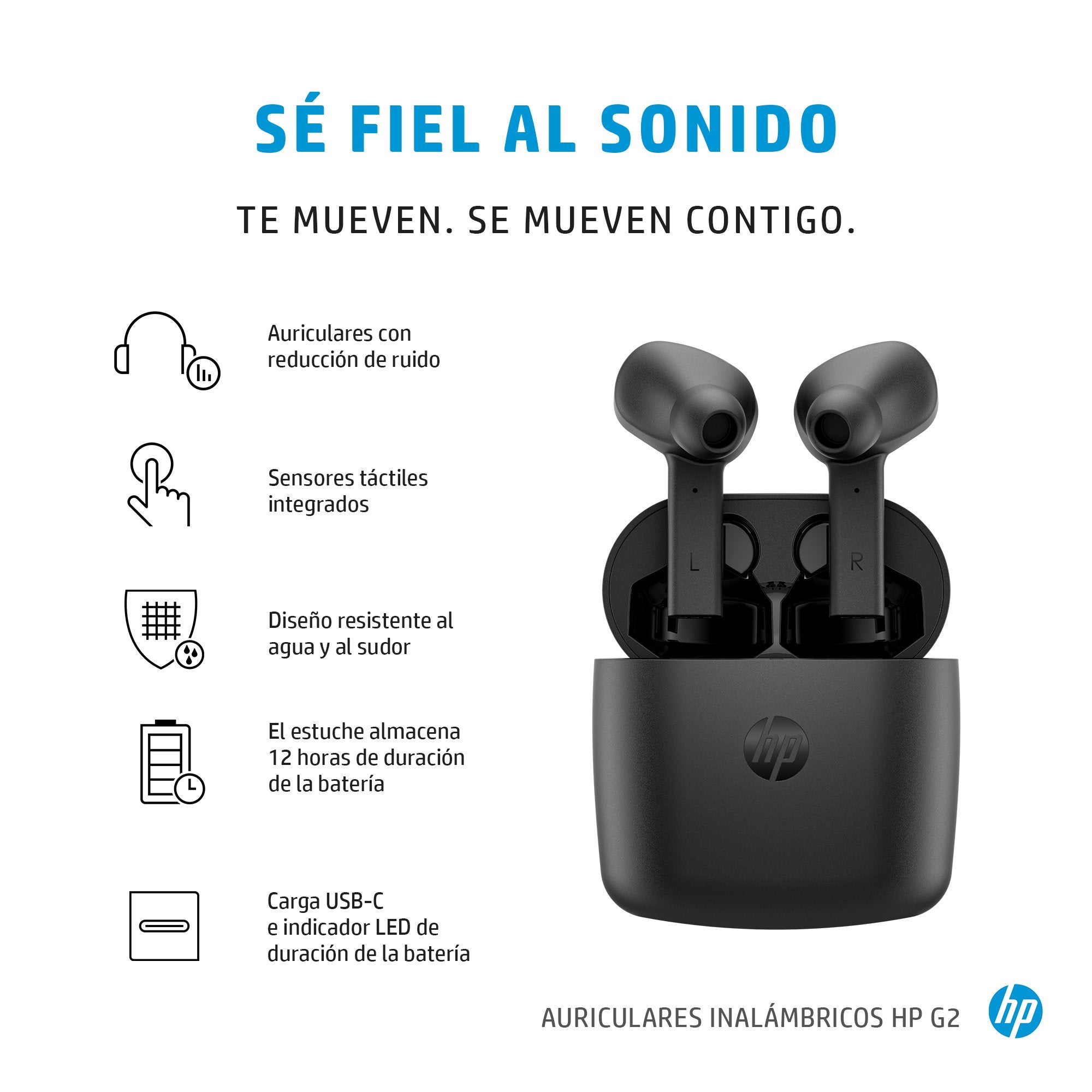 Hp G2: Auriculares Inalambricos
