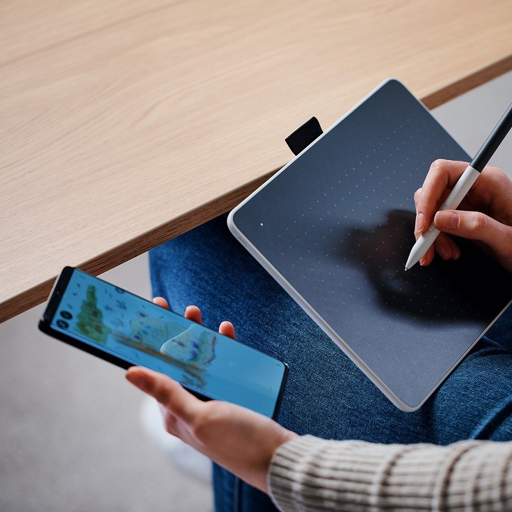 EAN 4949268623360 - Wacom Intuos One Small tableta digitalizadora Gris, Blanco 152 x 95 mm USB/Bluetooth imagen 11