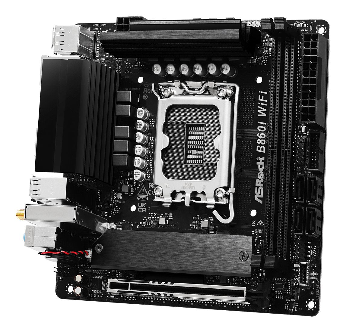 EAN 4711581490321 - Asrock B860I WiFi Intel B860 LGA 1851 (Socket V1) mini ITX imagen 5