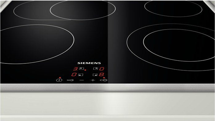 Siemens Et645hn17e Iq300, Hob Solticiente Sobre Negro/Plata Et645hn17e