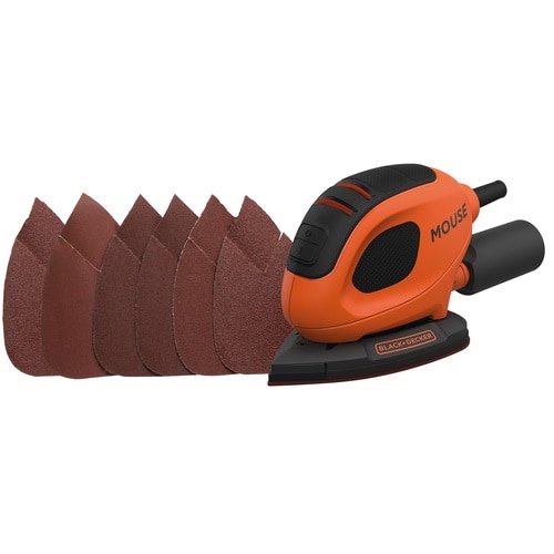 Lijadora Black&Decker Mouse Bew230-Qs 55w