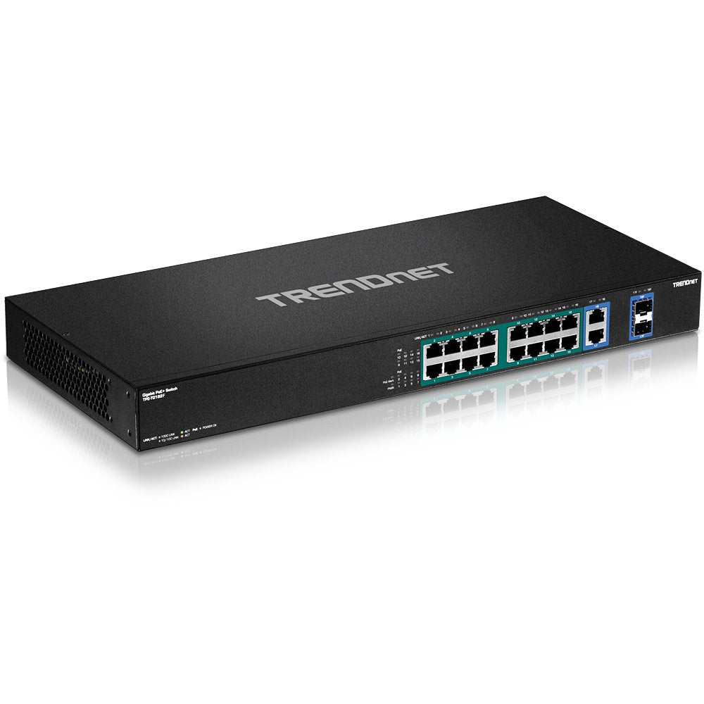 EAN 0710931161465 - Trendnet TPE-TG182F v1.0R No administrado Gigabit Ethernet (10/100/1000) Energía sobre Ethernet (PoE) 1U imagen 1