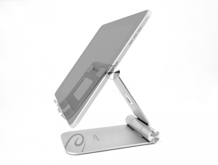 Delock Soporte Para Tableta Ajustable De Aluminio