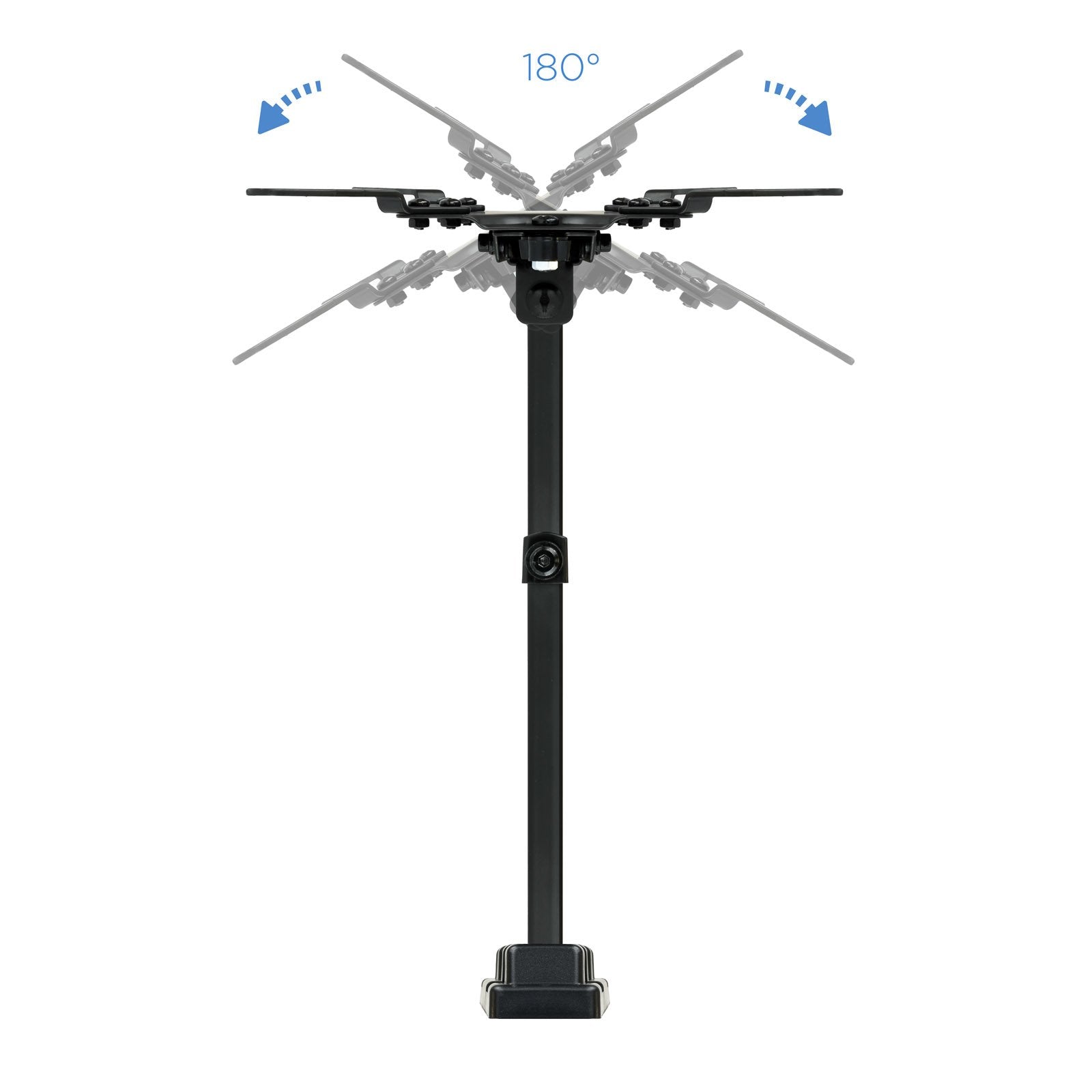 Tooq Soporte De Pared Con Brazo Articulado Para Tv De 13"-42" - Giratorio E Inclinable - Gestion De Cables - Peso Max