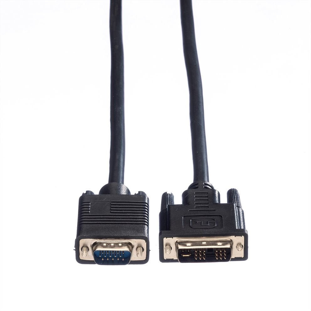 EAN 7611990168903 - VALUE 11.99.5420 adaptador de cable de vídeo 2 m DVI VGA (D-Sub) Negro imagen 2