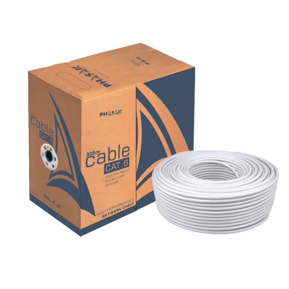 EAN 5605922028641 - Phasak PHR 6312 cable de red Gris Cat6 F/FTP (FFTP) imagen 4