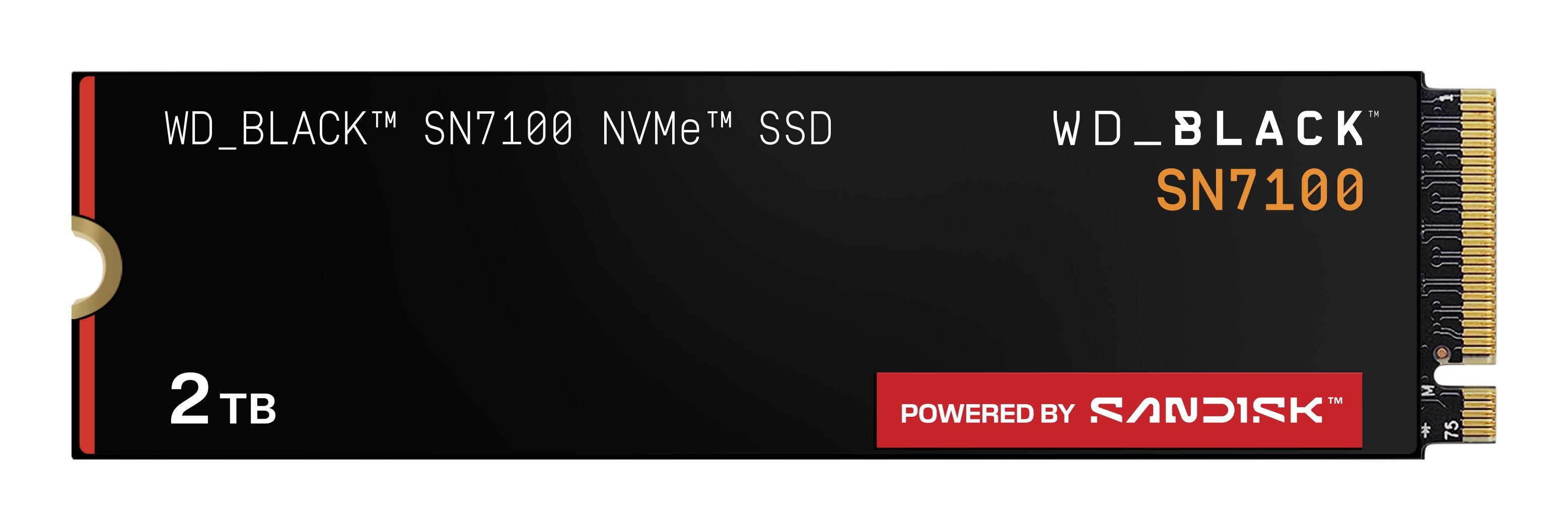 EAN 0718037893211 - SanDisk Black WD_BLACK SN7100 NVMe 2 TB M.2 PCI Express 4.0 3D TLC NAND imagen 1
