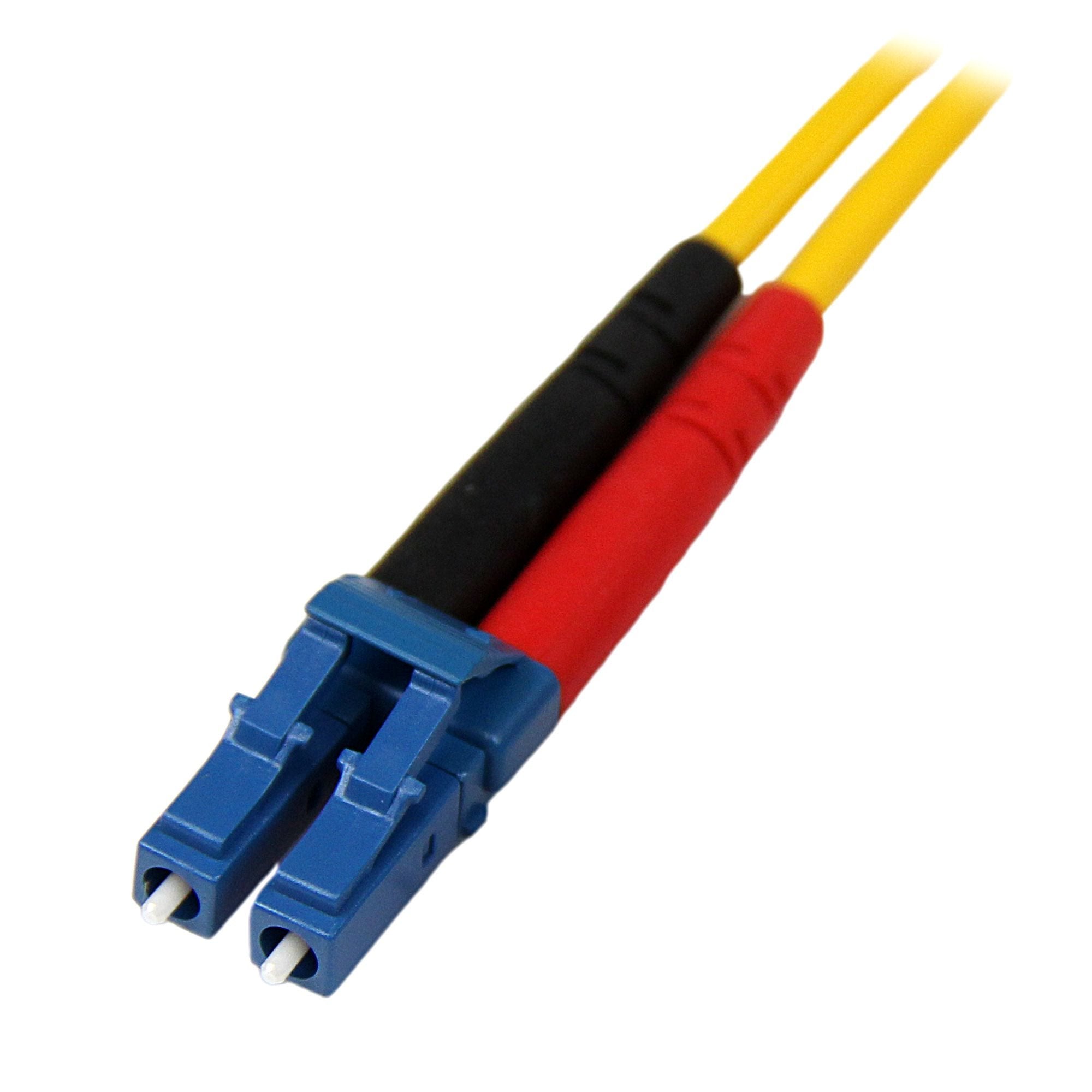 EAN 0065030853026 - StarTech.com SMFIBLCLC4 Cable de fibra óptica e InfiniBand Amarillo imagen 2
