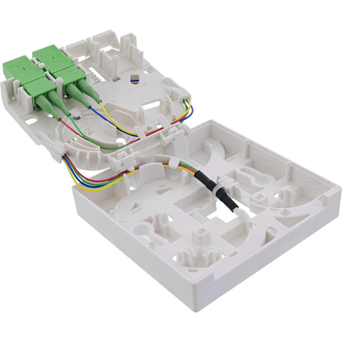 Inline® Ftth Connection Box Pre-Assembled 4x Lc/Apc 9/125?M 20m