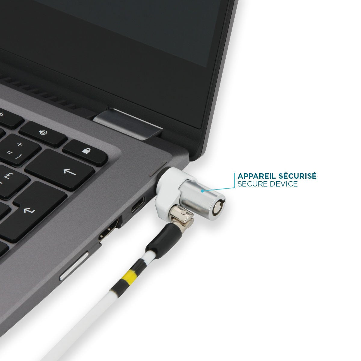 EAN 3700992523767 - Mobilis 001325 cable antirrobo Blanco 1,8 m imagen 9