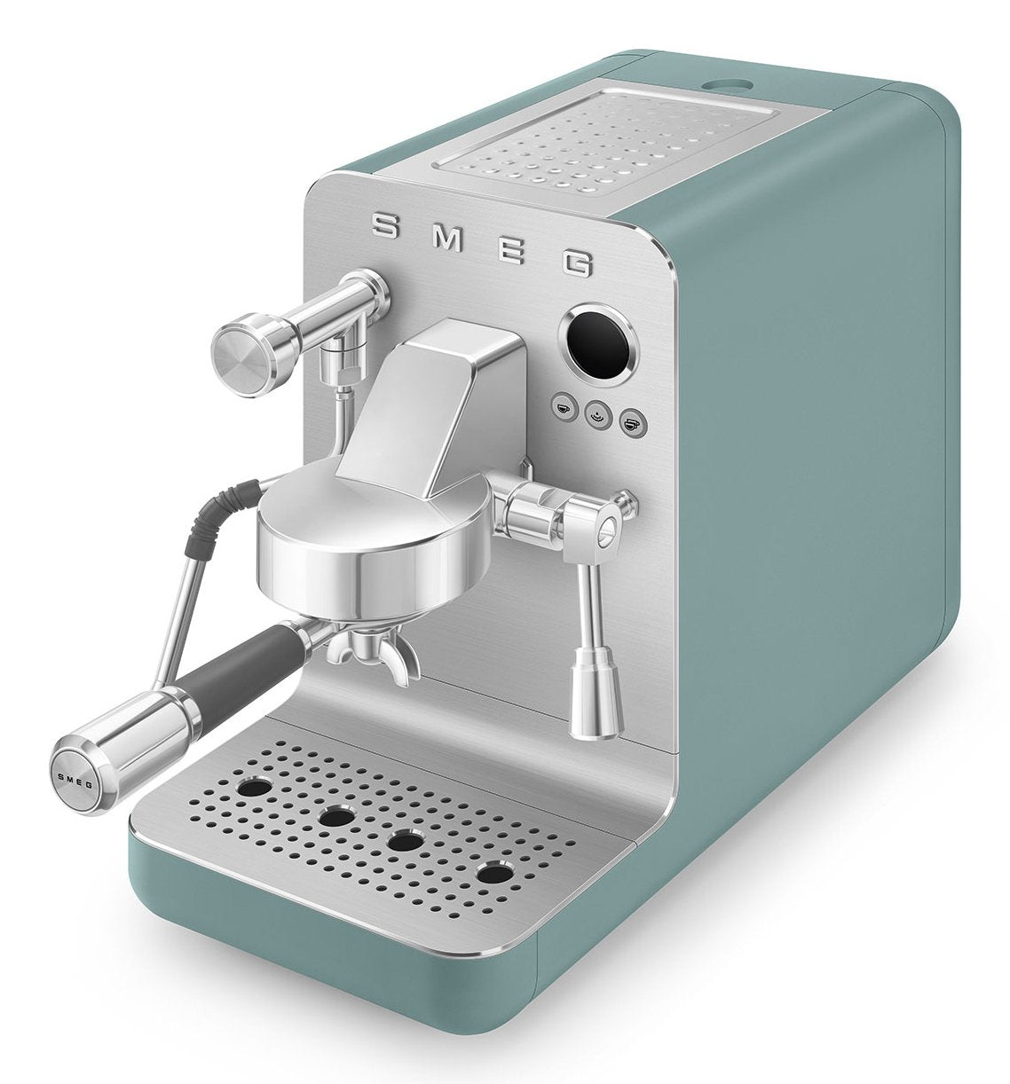 Smeg Espresso Coffee Machine Collection Emerald Green Emc02egmeu