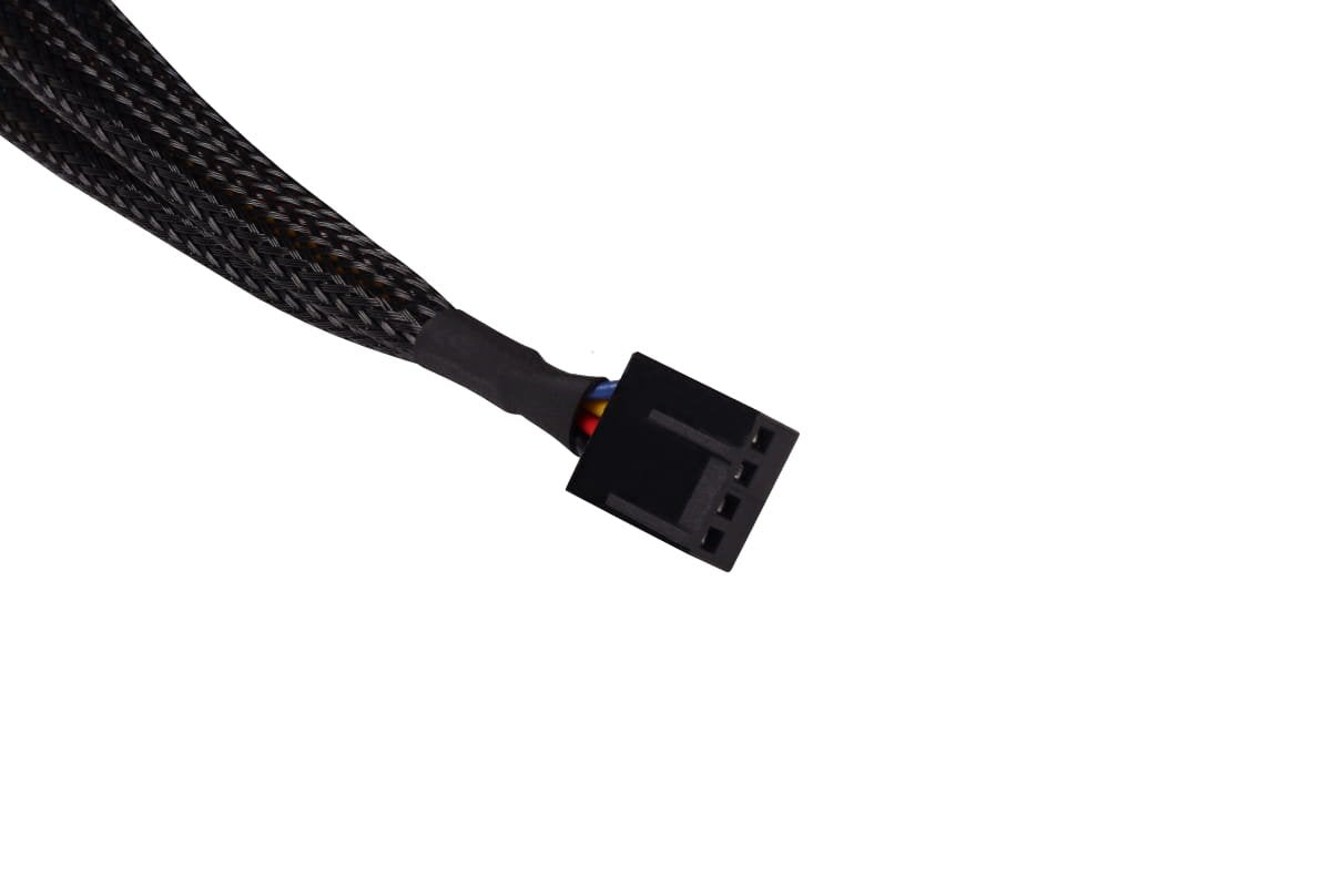 Alphacool Y-Splitter 4-Pin Auf 3x 4-Pin Pwm 30cm - Negro