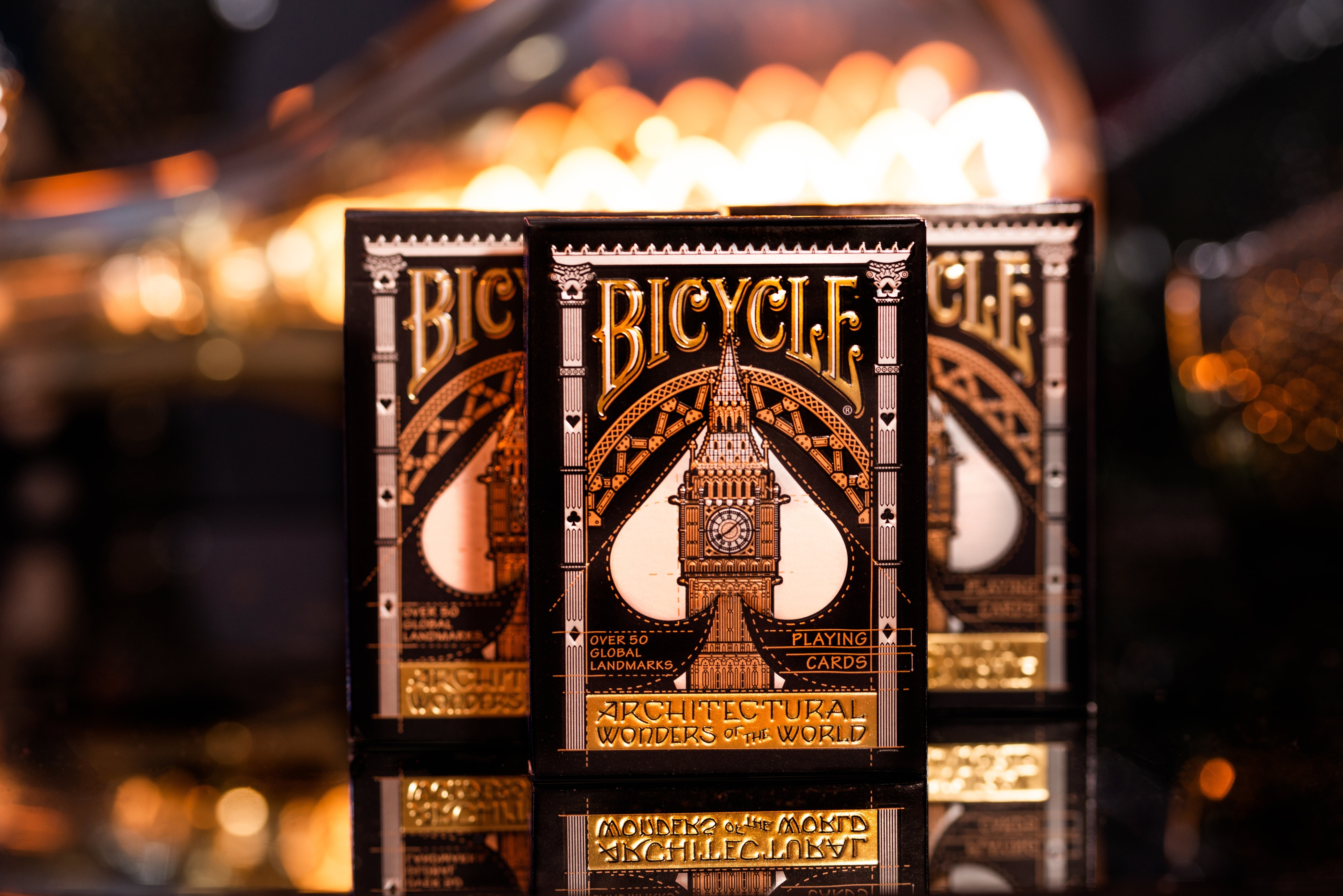 EAN 0073854025413 - Bicycle Architectural Wonders of the World juego de cartas 56 pieza(s) imagen 2
