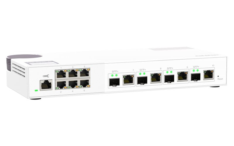 Qnap Qsw-M2106-4c Switch Gestionado L2 2.5g Ethernet (100/1000/2500) Blanco