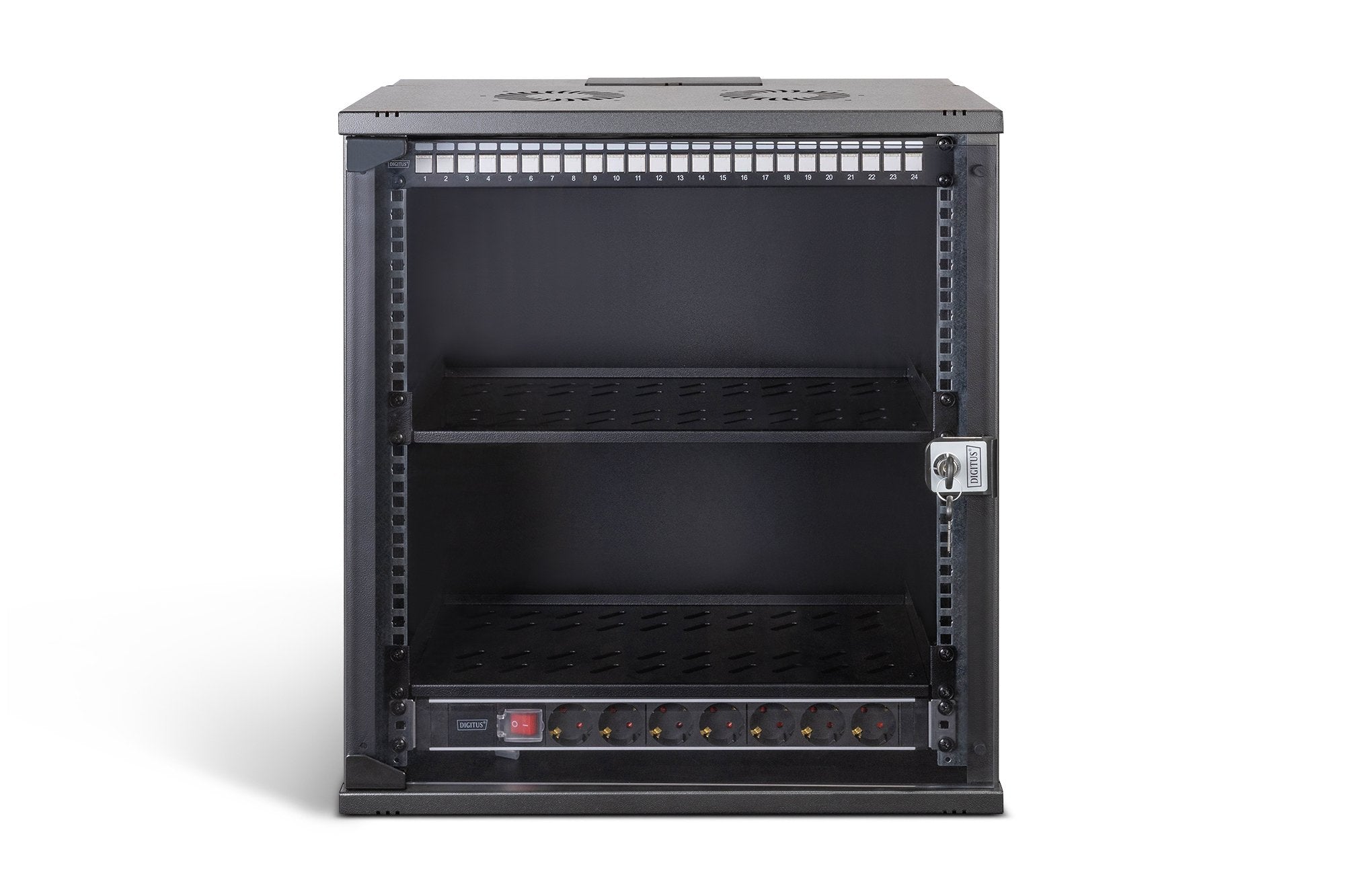 EAN 4016032499664 - Digitus DN-49207-SET armario rack Bastidor de pared Negro imagen 4
