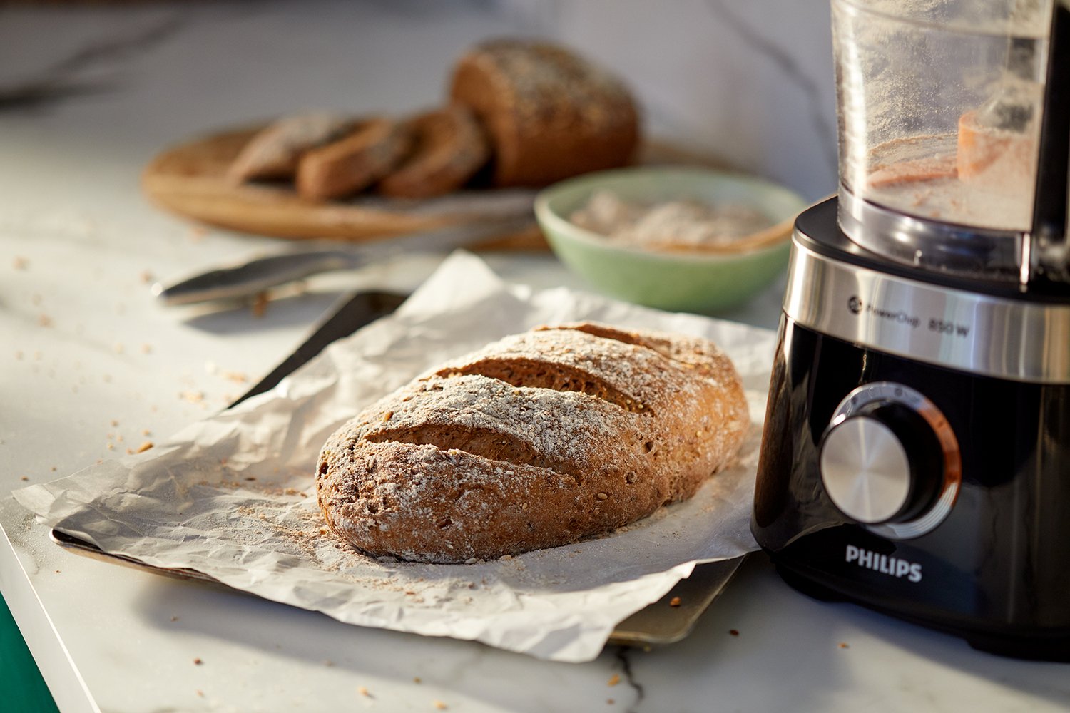 EAN 8710103908401 - Philips Viva Collection HR7530/10 robot de cocina 850 W 2,1 L Negro imagen 6