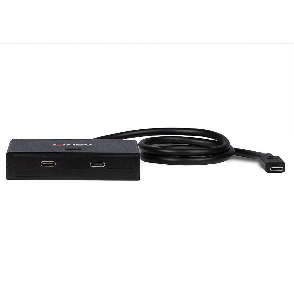 Conmutador Tipo C Lindy De 2 Puertos Usb 3.2 Gen 1 - Bidireccional
