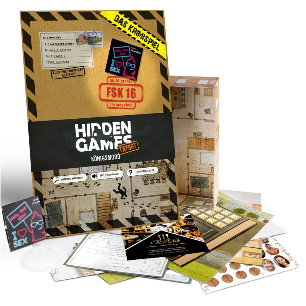 Hidden Games, Krimispiel: Königsmord, Deutsch