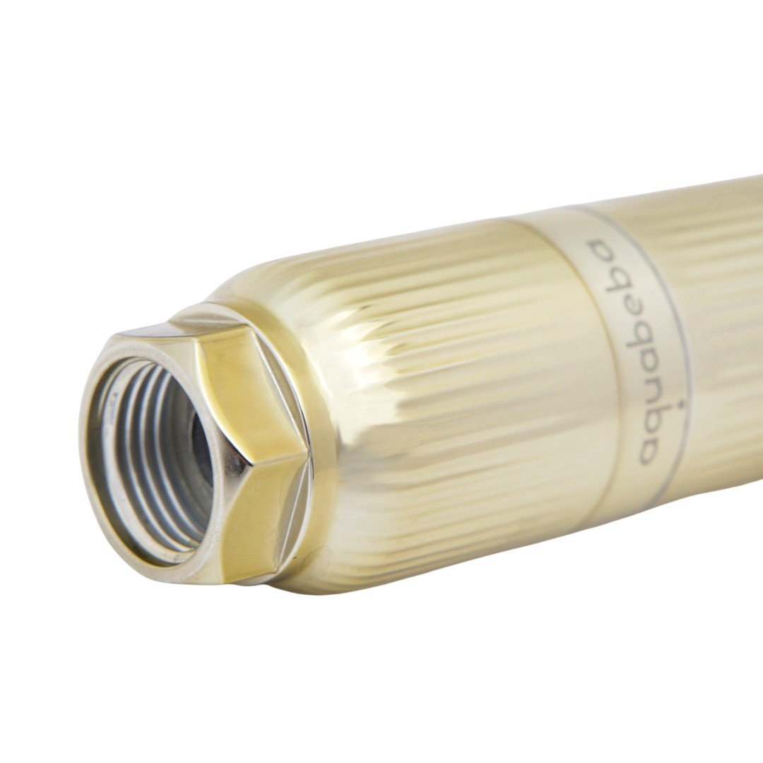 EAN 8437028106155 - Aquabeba FILTRO DUCHA AQUAFILTER GOLD Sistema de filtración de agua conectado directamente al grifo Oro imagen 2