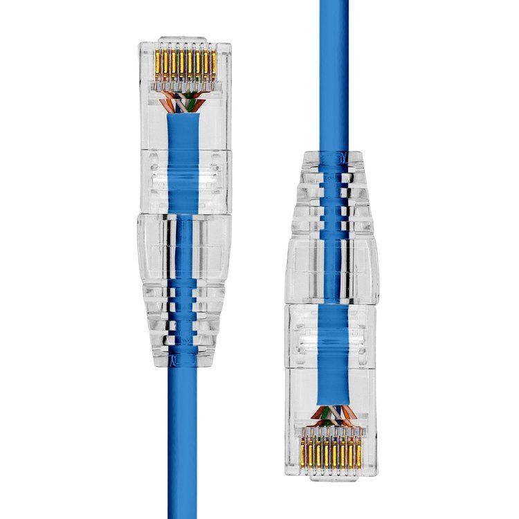Proxtend Slim U/Utp Cat6 Lszh Awg 28 Blue 3m