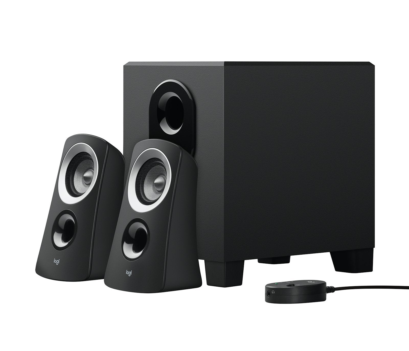 Altavoces Logitech 2.1 Z313 Negro 980-000413