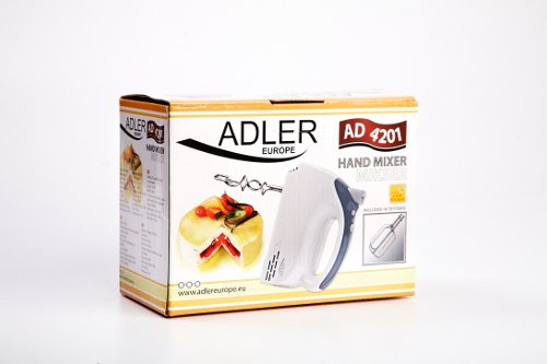 Batidora Adler Ad 4201 G De Mano Gris, Blanco 300 W