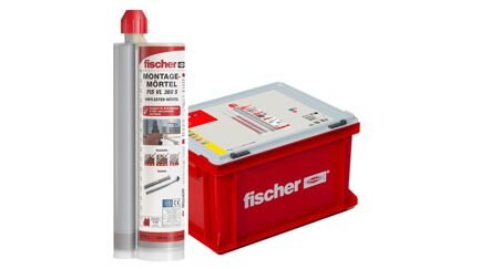 Mortero De Montaje Fischer Fis Vl 360 S Hwk G Gris, 360 Ml, 20 Cartuchos, Estuche 553659