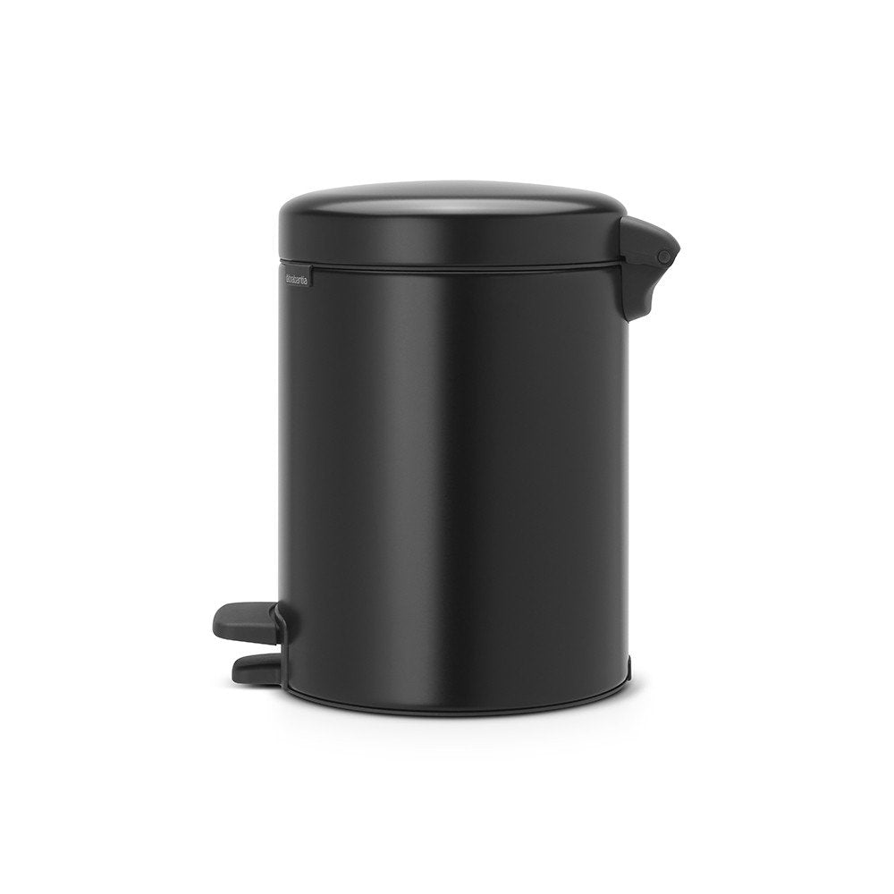 Cubo Pedal Brabantia Newicon 5,0 L Negro Mate