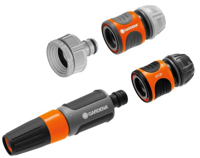 EAN 4078500010344 - Gardena 18291-20 pistola de pulverización de agua o boquilla Boquilla de lavado Negro, Gris, Naranja, Pla imagen 2