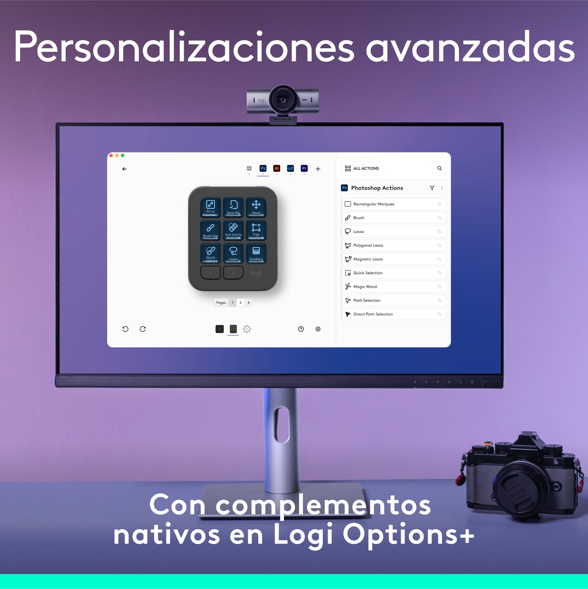 EAN 5099206124707 - Logitech MX Creative Console Teclado Bluetooth/USB imagen 5