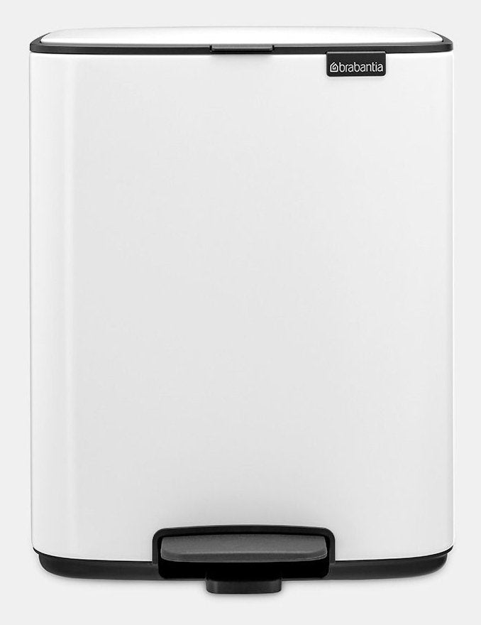 Brabantia Treteimer Bo 12 Liter Weiss