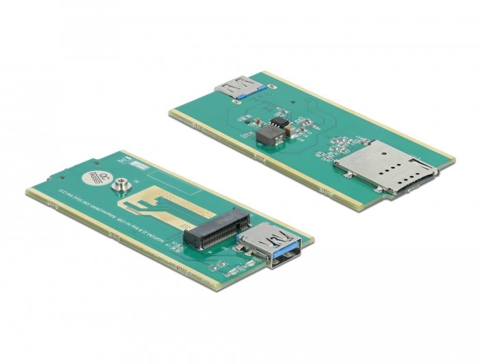 Usb 3.0 Konverter Für M.2 Key B Modul Mit Sim Slot Und Gehäuse