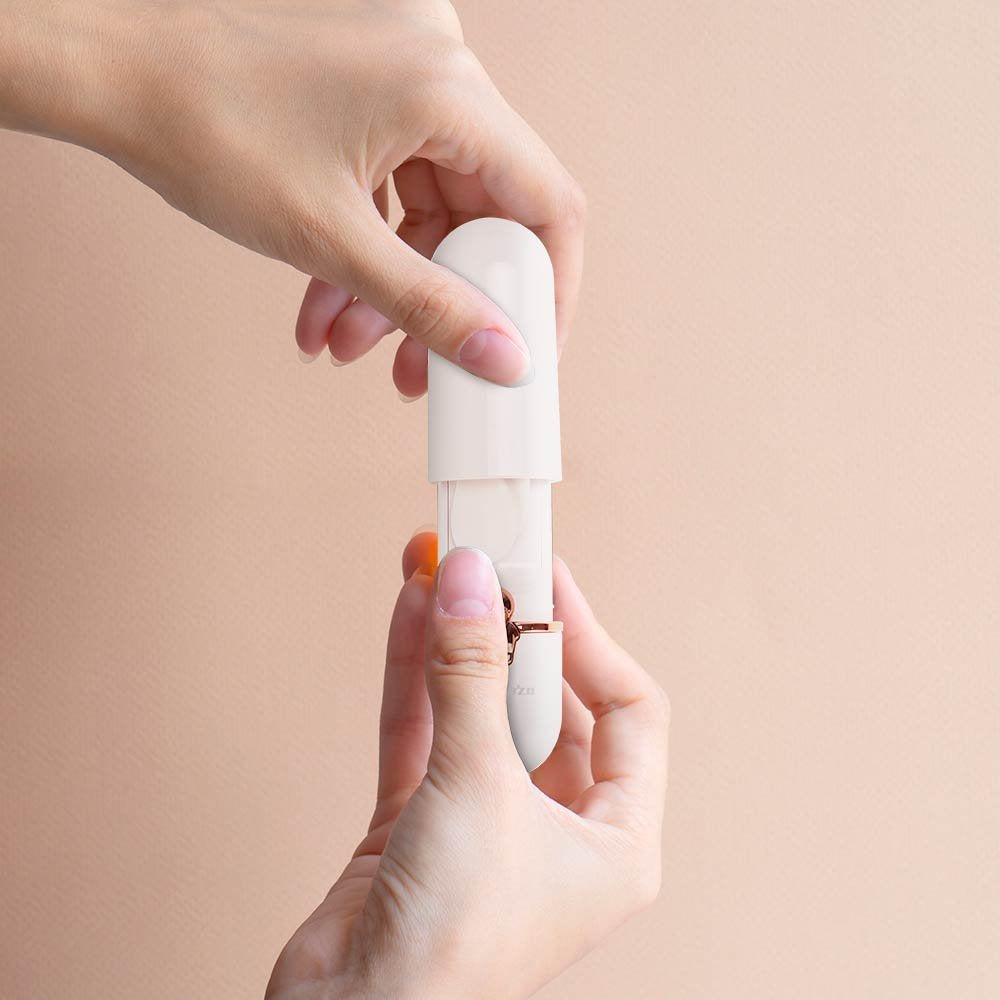 Orbegozo Hf 2500 Ventilador De Mano Elegancia Portatil - 2 Velocidades De Ventilacion - Diseño Compacto Y Elegante