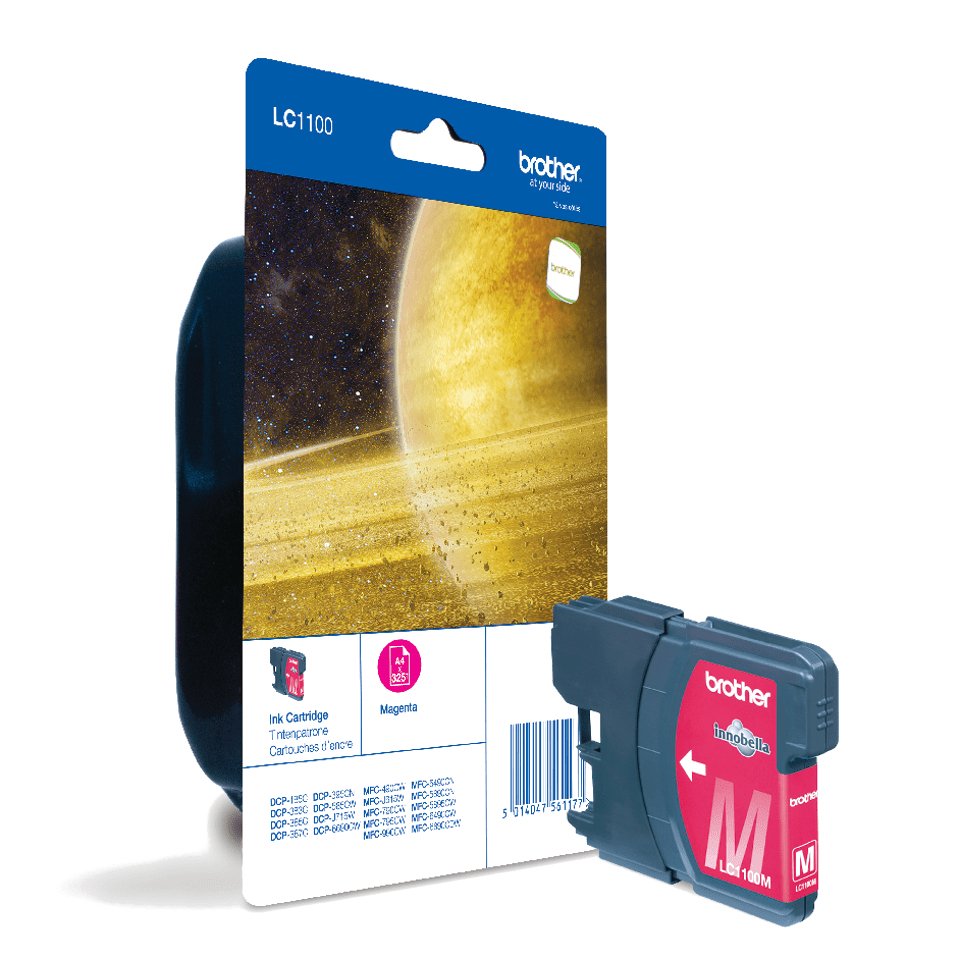 Tinta Ink Cartridge Lc-1100y Supl Yellow Blister