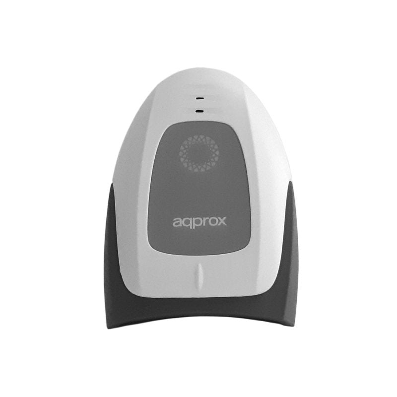 Scanner Codigo De Barras Approx Appls22wh Blanco 2d/1d Interfaz Usb Disparo Manual O Automatico Avisador De Lectura Por Led Y Beeper Con Soporte