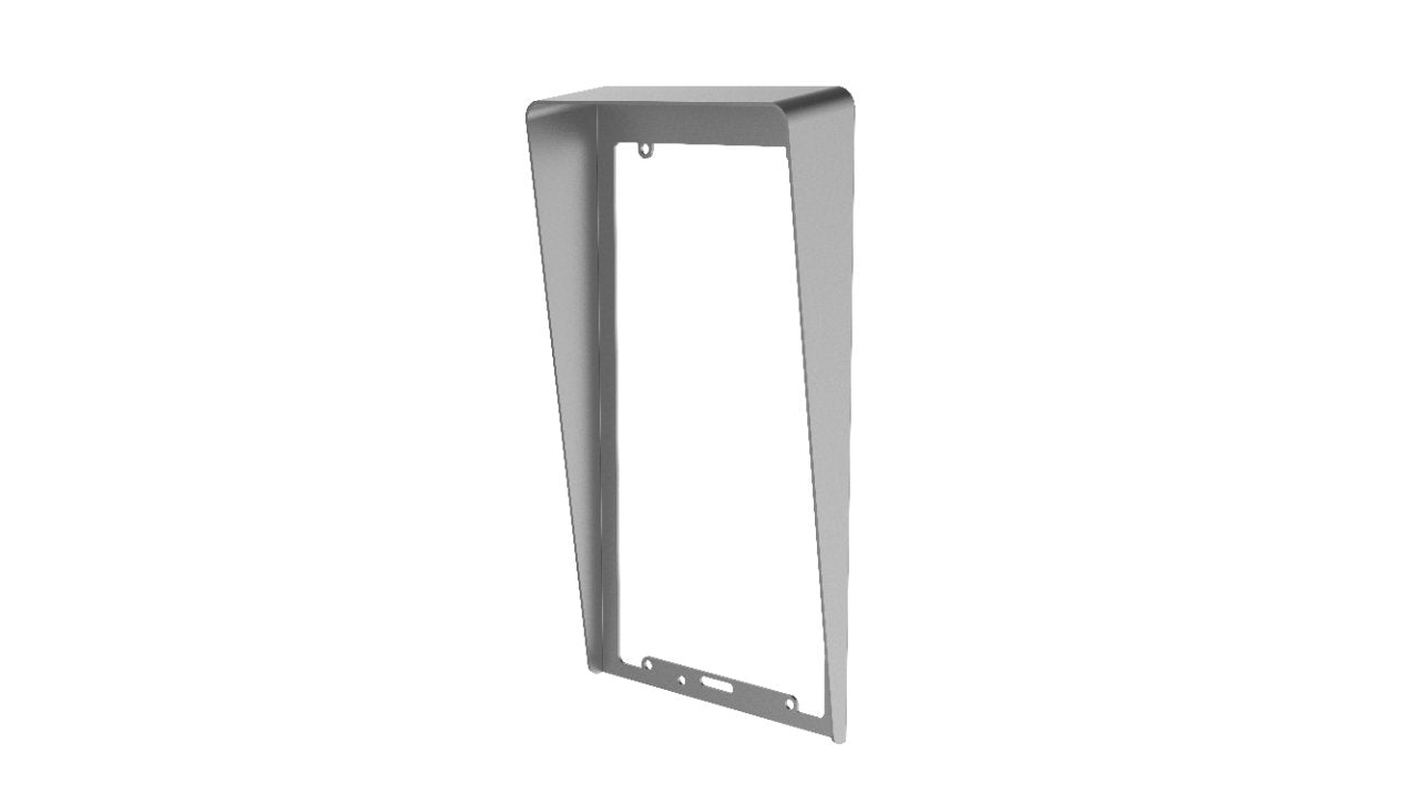 Visera Protectora De Lluvia Montaje Empotrado Para Videoporteros Hikvision Acero Inoxidable Modelos Kv8113/8213/8413
