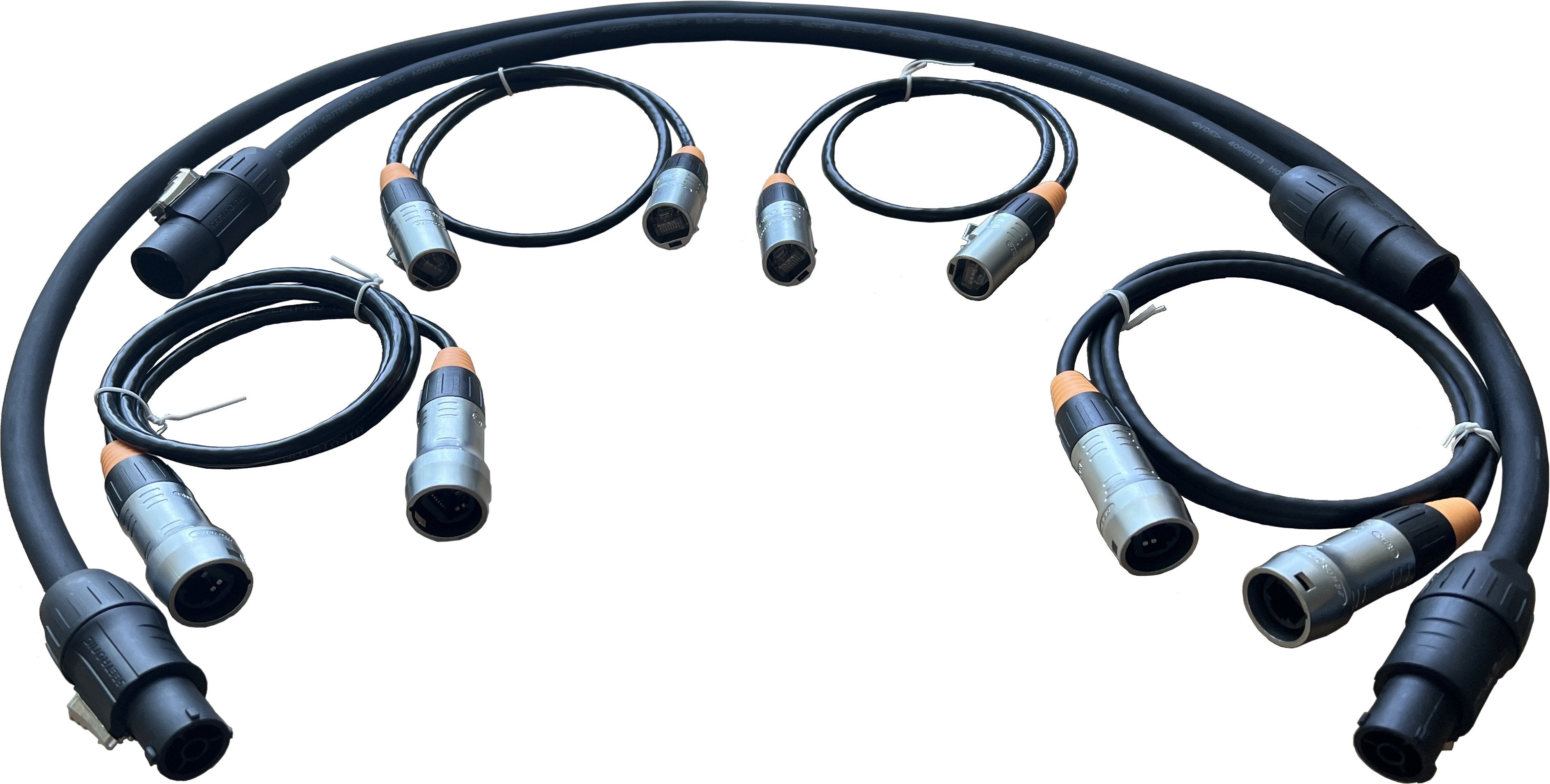 Power And Network Cable