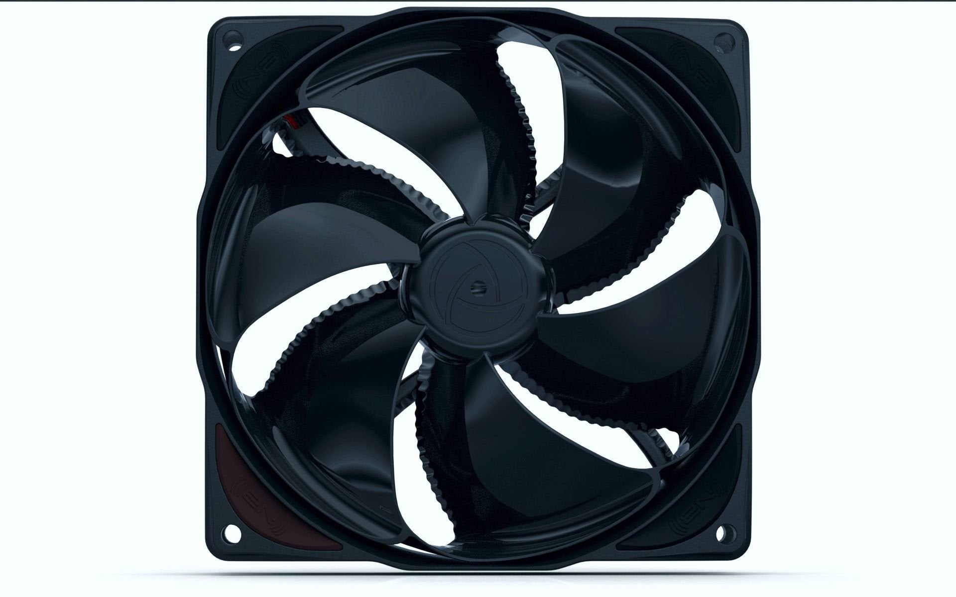 Noiseblocker B12-Ps-Bl Carcasa Del Ordenador Ventilador 12 Cm Negro