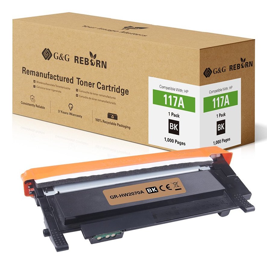 G&G Reborn-Toner Compatible Con Hp 117a W2070a
