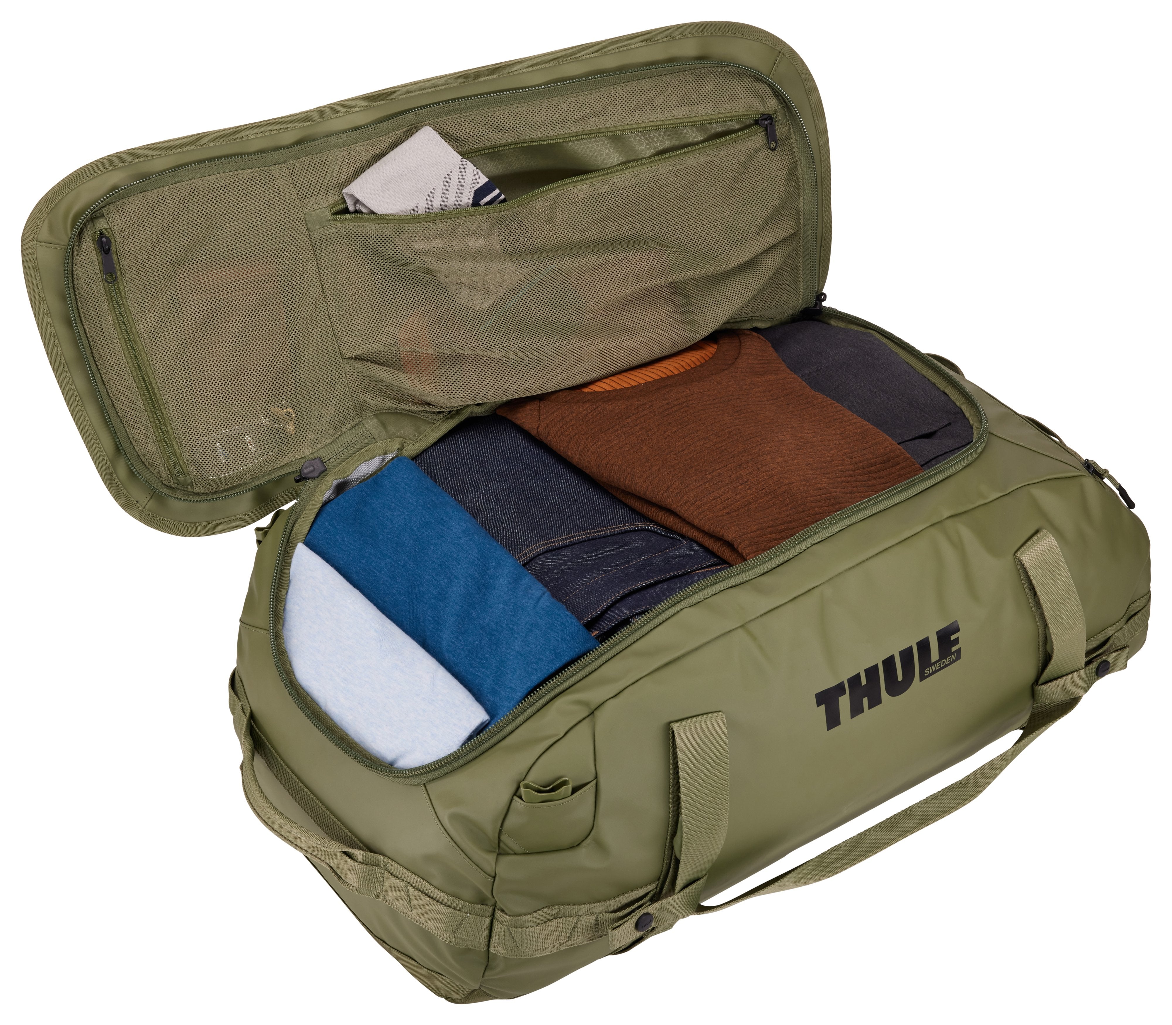 Thule Chasm Tdsd303 Olivine Bolso De Lona 70 L Poliéster Oliva