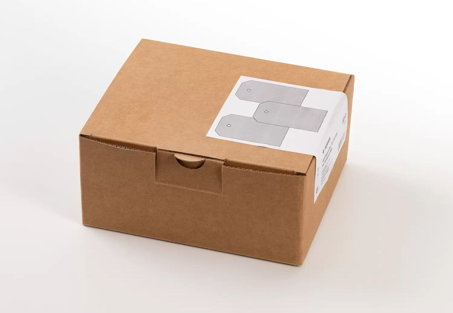 EAN 4008705060127 - HERMA 6012 etiqueta sin adhesivo 1000 pieza(s) Marrón imagen 3