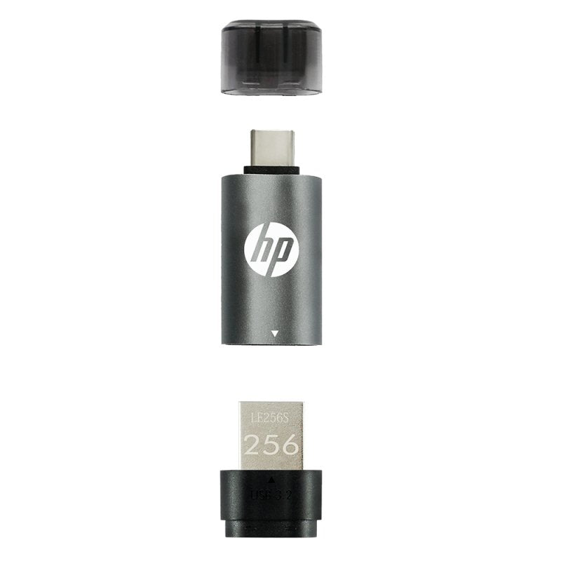 Pny Hpfd5600c-256 Unidad Flash Usb 256 Gb Usb Type-A / Usb Type-C 3.2 Gen 1 (3.1 Gen 1) Gris