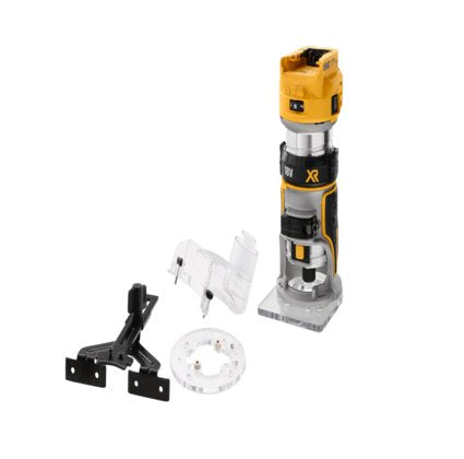 EAN 5035048711804 - DeWALT DCW604NT-XJ fresadora y desbastadora Negro, Amarillo 25500 RPM imagen 7