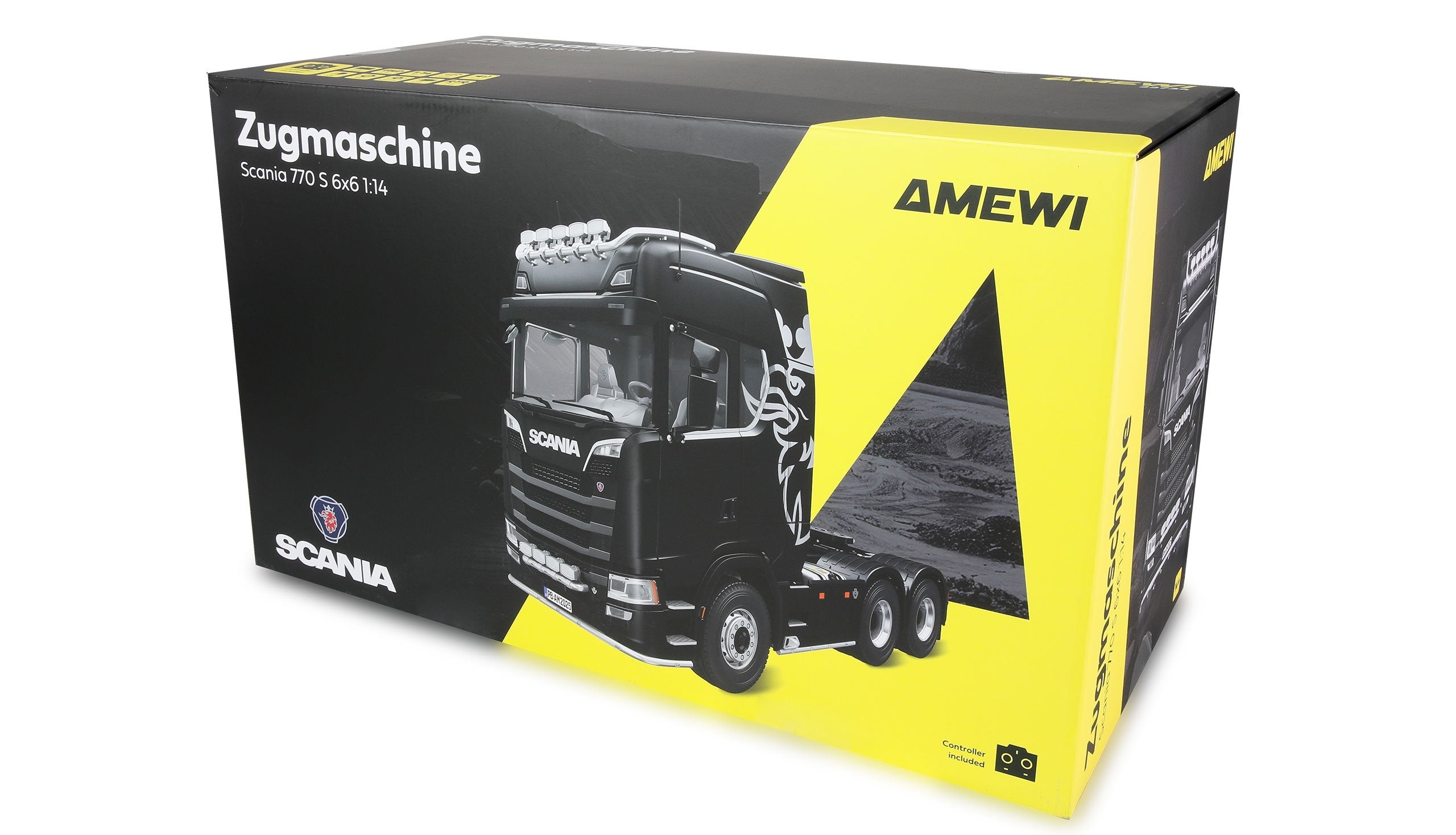 Amewi Scania 770 S Zugmaschine 6x6 1:14 Rtr Negro 14+