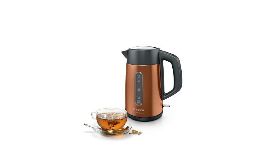 EAN 4242005188284 - Bosch TWK4P439 tetera eléctrica 1,7 L 2400 W Negro, Oro imagen 6