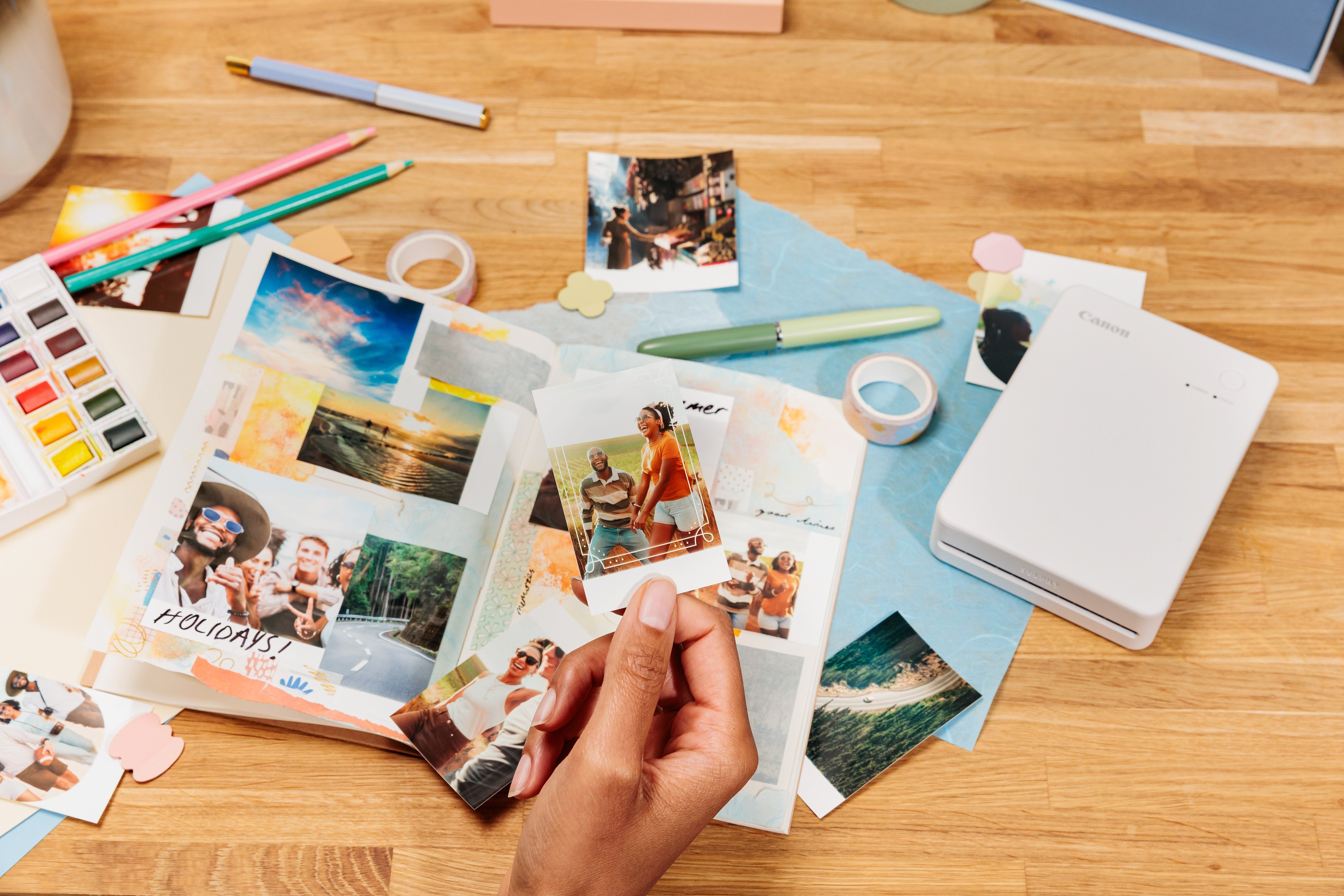 Impresora Selphy Qx20 Czerwien Terracotta 6754c001